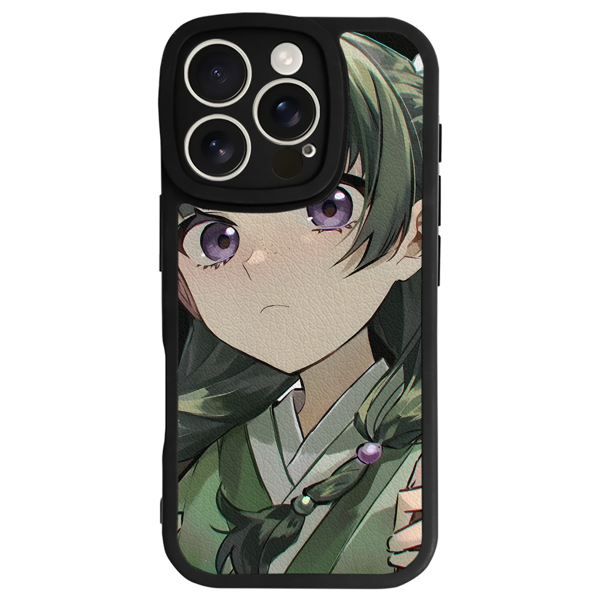 （画像用） 薬屋のひとりごと The Apothecary Diaries 【iPhone 16シリーズ対応】シリコンスマホケース（レザー調） 材質：シリコン